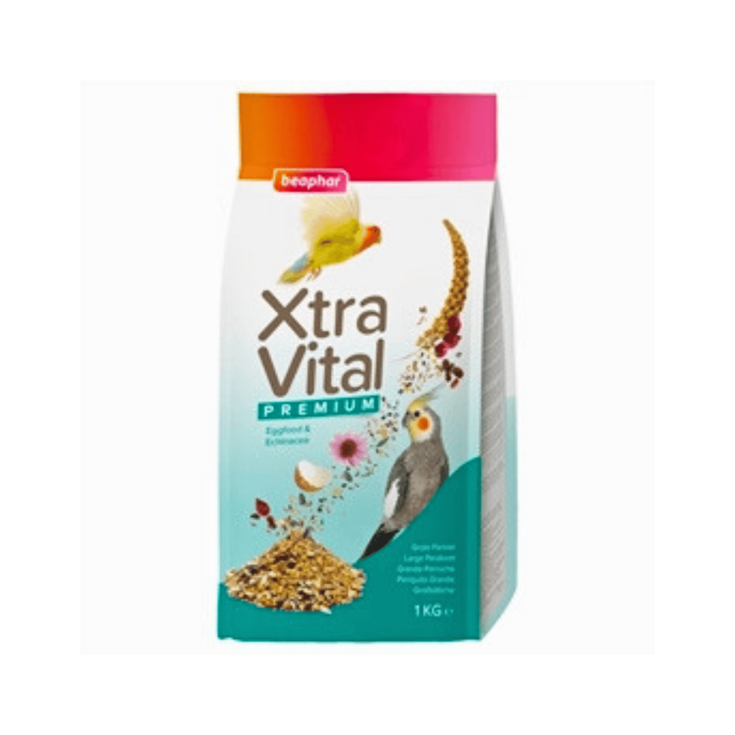 Beaphar xtravital grote parkiet 1 kg - Papegaaishop