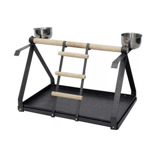 Strong Speelstandaard Livia, Zilvergrijs - Papegaaishop