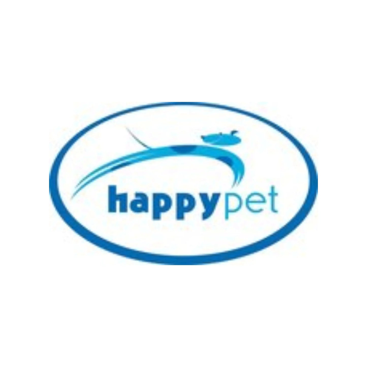 Happy pet voerbak half rond wit small 7,5x5,5x3,5 cm - Papegaaishop