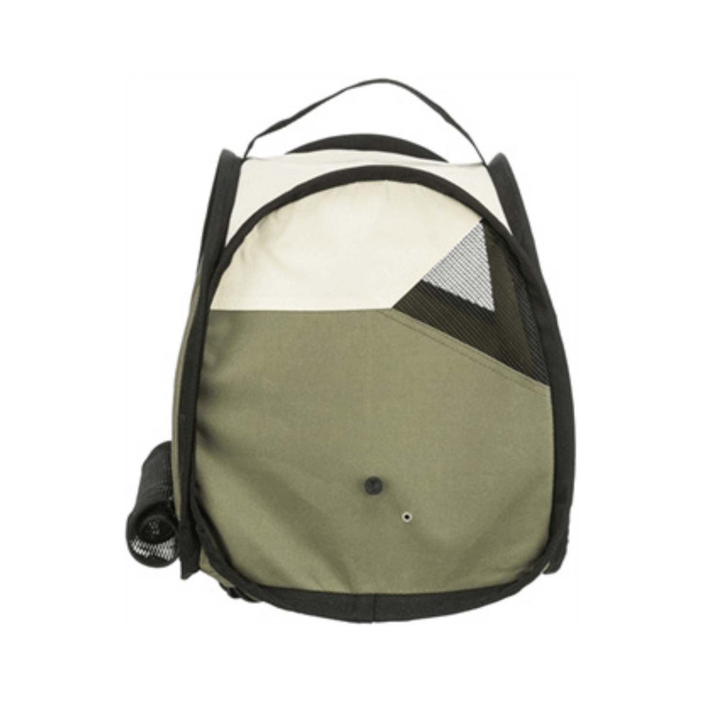 Trixie vervoerstas vogel groen 27x32x27 cm bird carrier bag with wooden perch and ventilation mesh panels