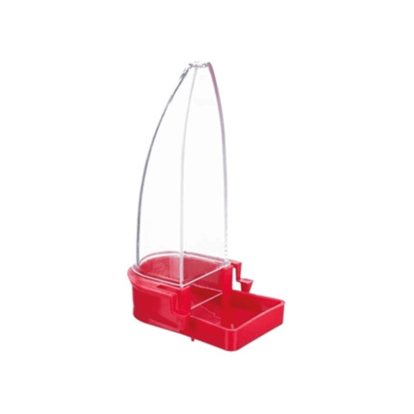 Trixie drinkfles en voerdispenser assorti 12 cm 90 cm 4 st - Papegaaishop