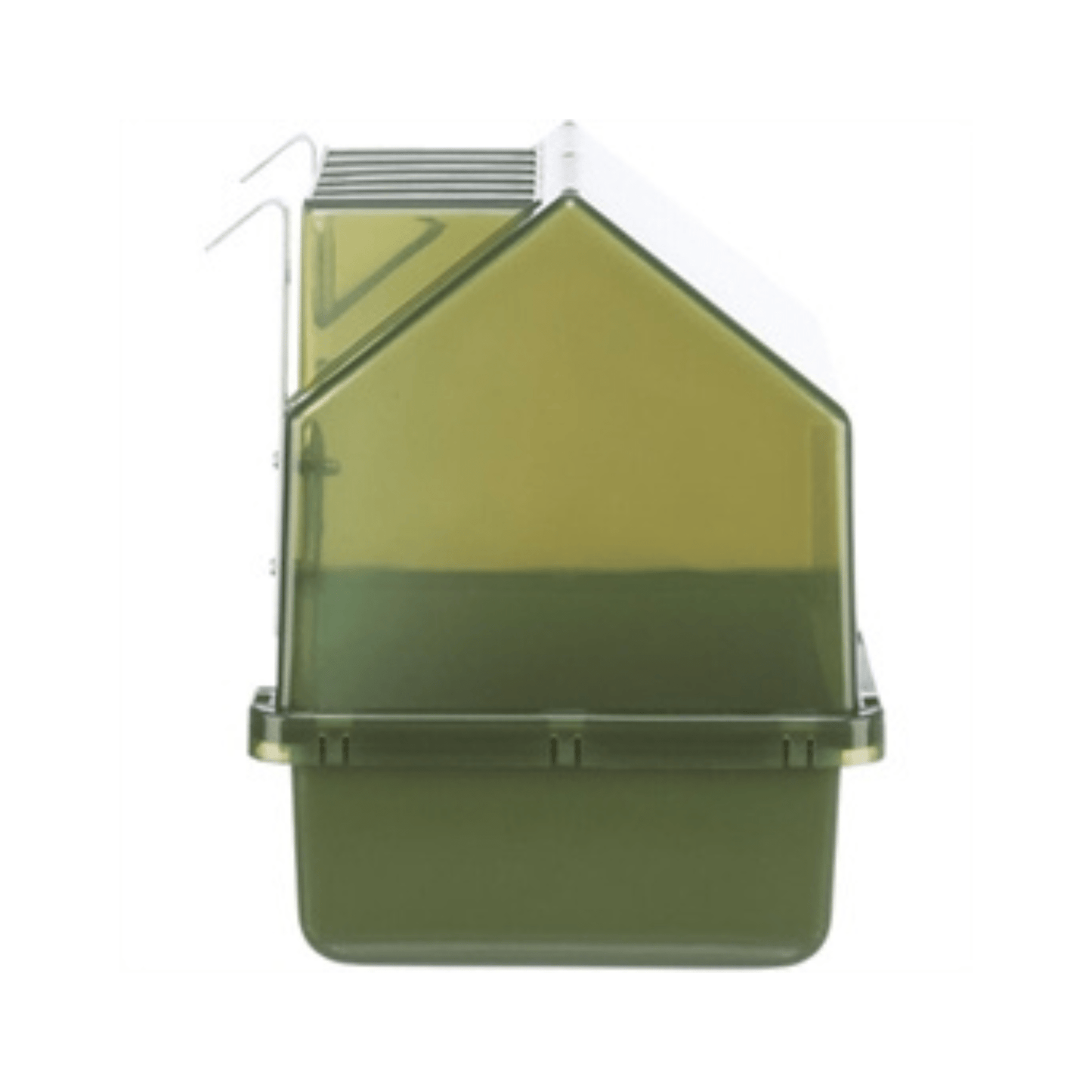 Trixie badhuis olijfgroen 16x16x22 cm - Papegaaishop