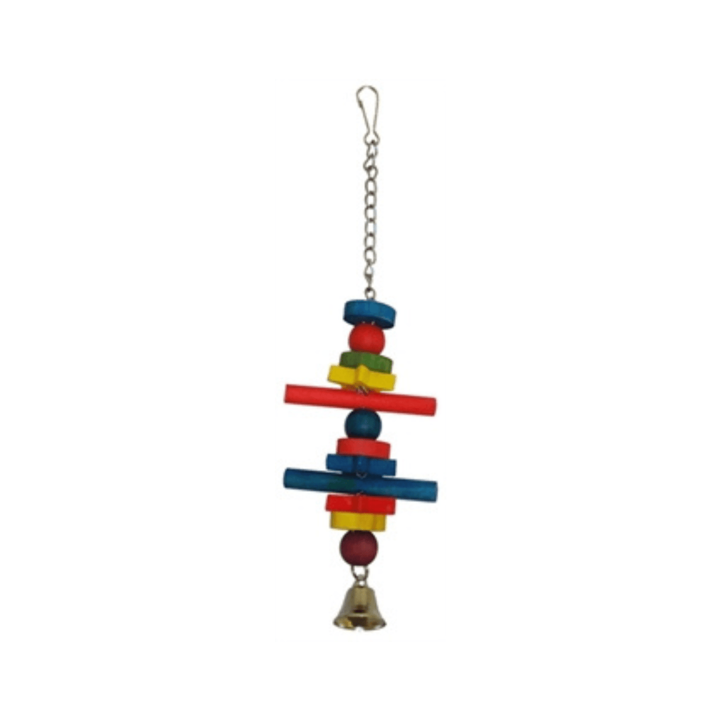 Happy pet vogelspeeltje shootingstar hout 31x8x3 cm - Papegaaishop