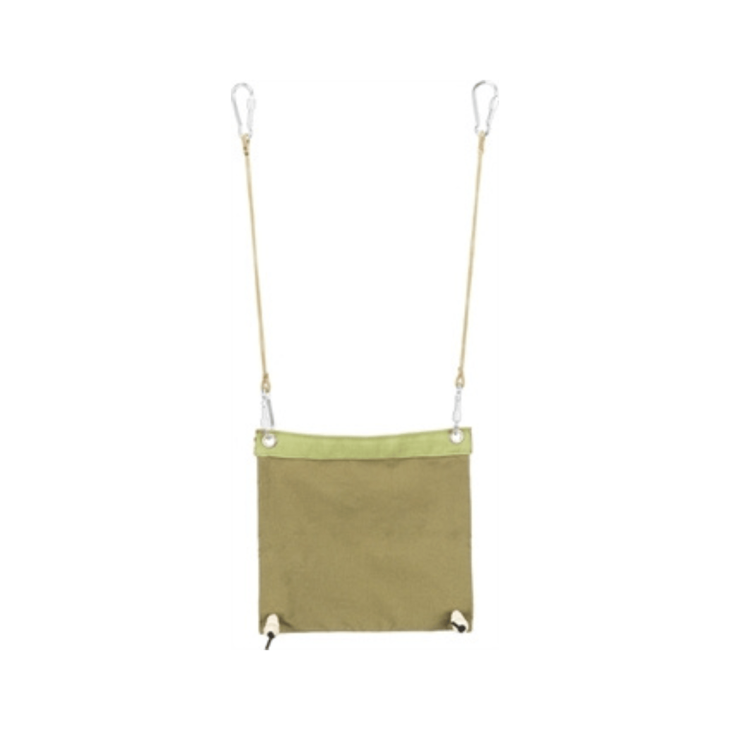 Trixie vogeltent hangend katoen groen 16x18x20 cm - Papegaaishop