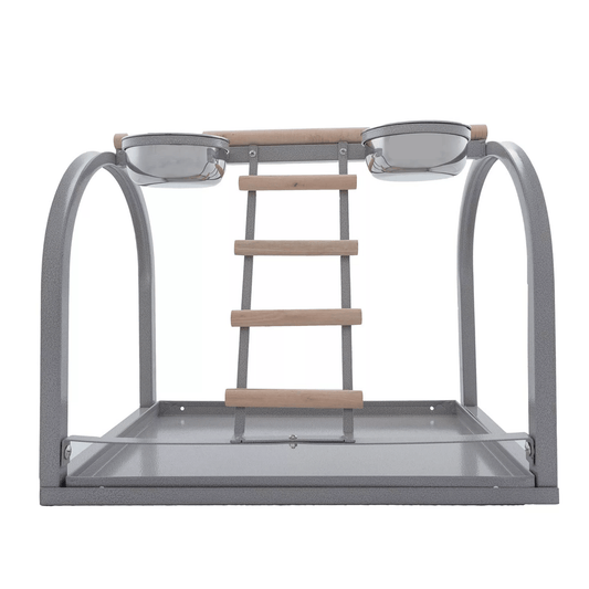 Strong Speelstandaard Lotta, Zilverwit - Papegaaishop