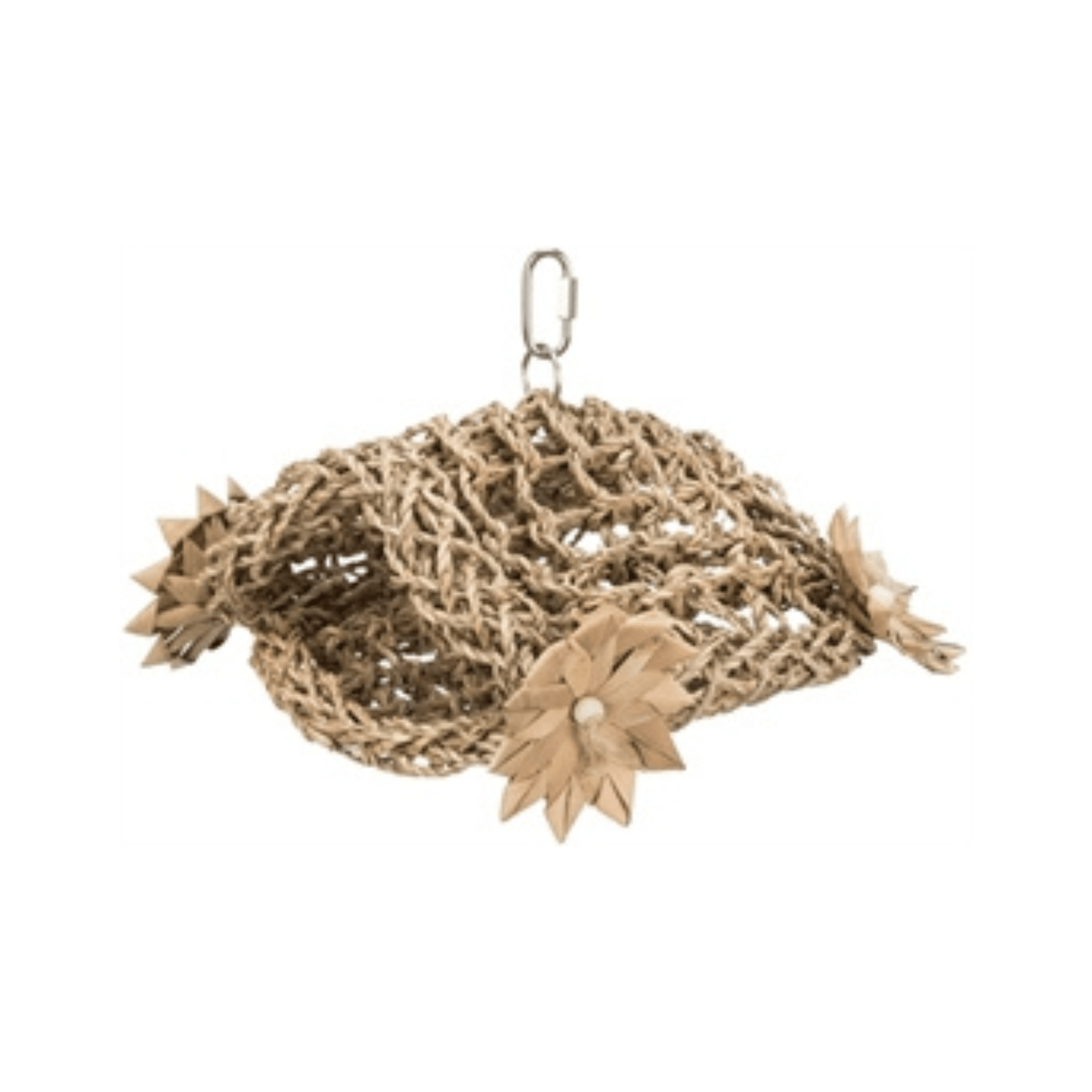 Trixie tent zeegras hangend 19x22 cm - Papegaaishop