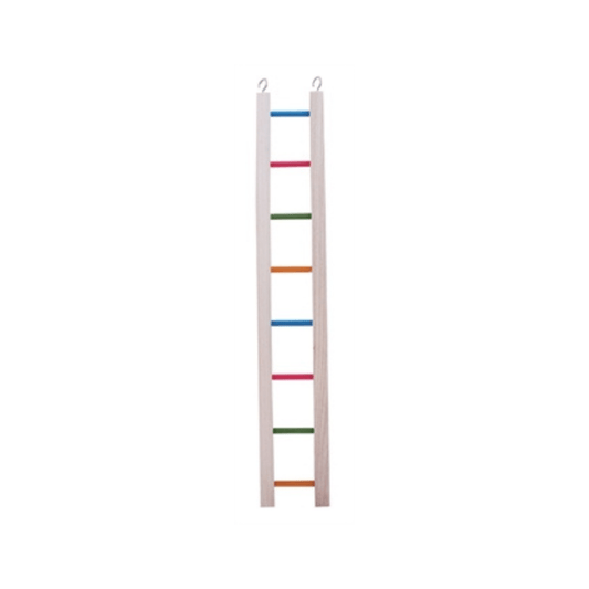 Happy pet ladder hout gekleurd 61 cm - Papegaaishop