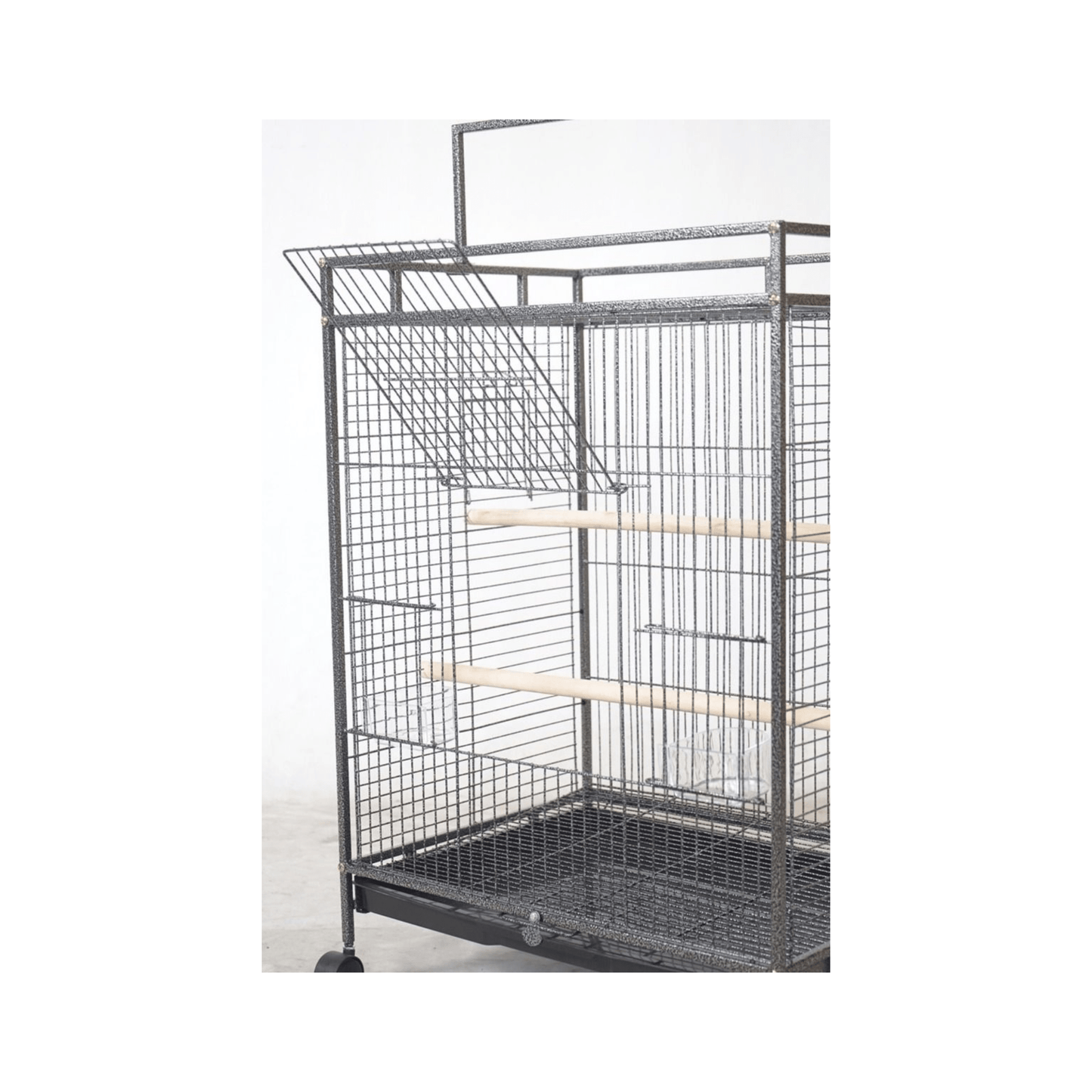 Topmast BinnenVolière Elegant, Antraciet - Papegaaishop