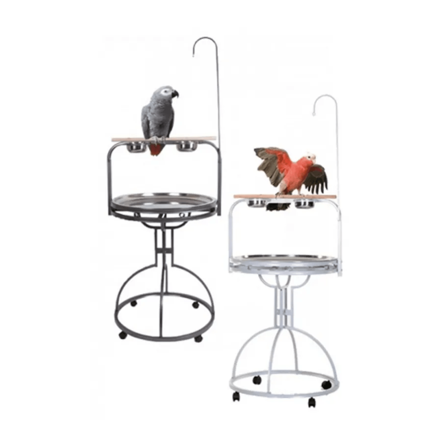 Strong Speelstandaard Julia, Zilverwit - Papegaaishop
