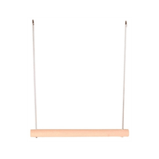 Trixie trapezeschommel draad hout 12x13 cm 4 st - Papegaaishop