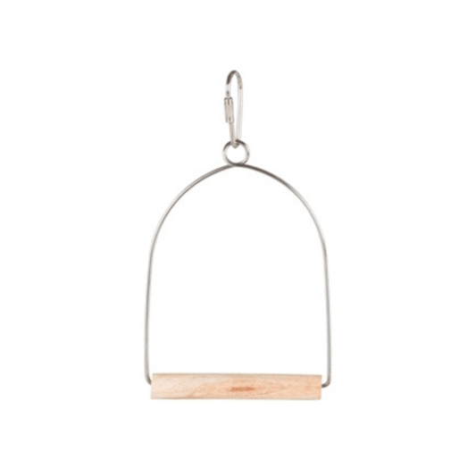 Trixie schommel hout 8x15 cm - Papegaaishop