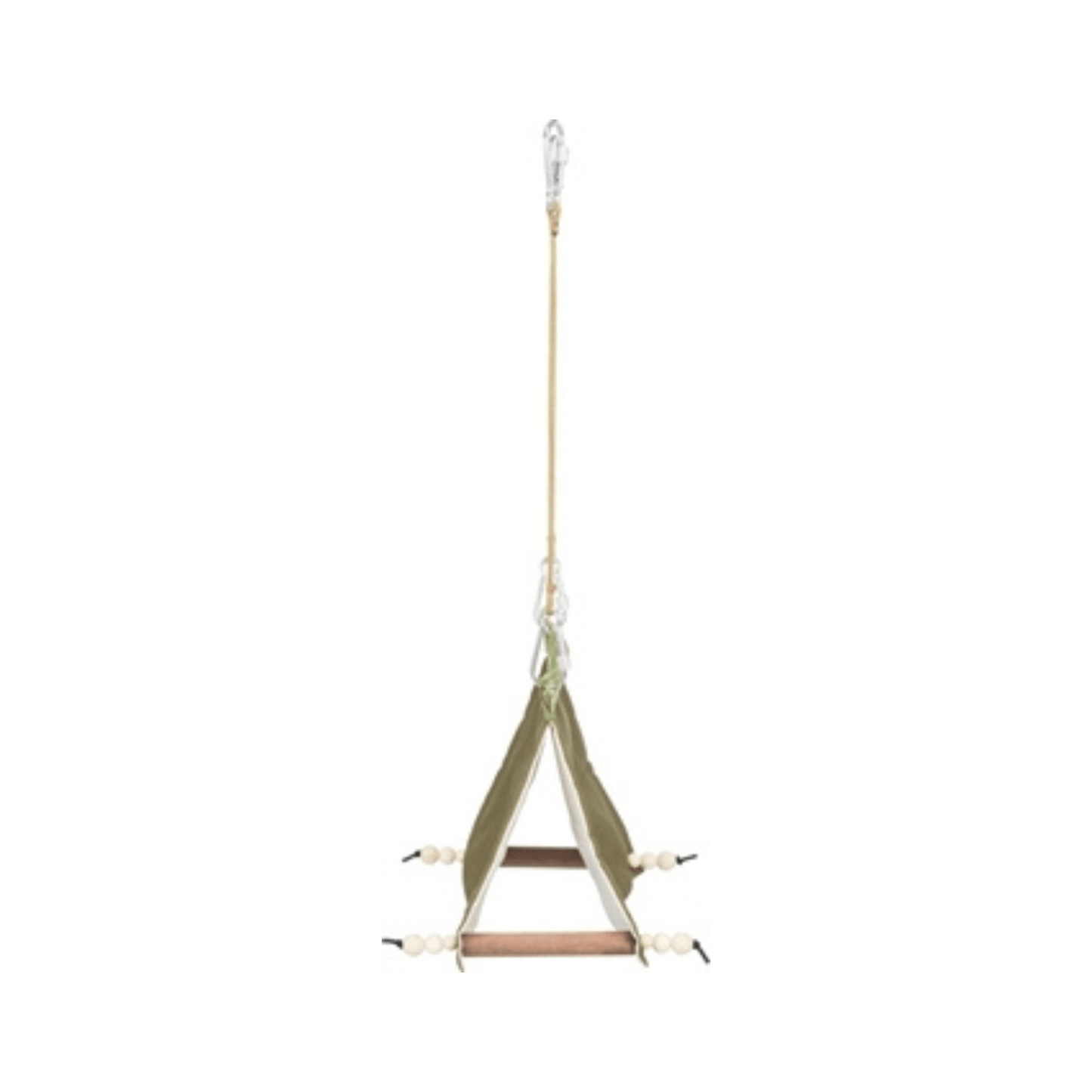 Trixie vogeltent hangend katoen groen 16x18x20 cm - Papegaaishop