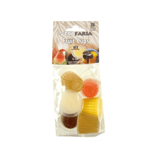 Back zoo nature fruitkuipje assorti mix 6 st - Papegaaishop