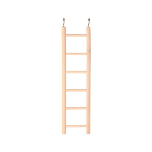 Trixie ladder hout 6 treden 28 cm 4 st - Papegaaishop