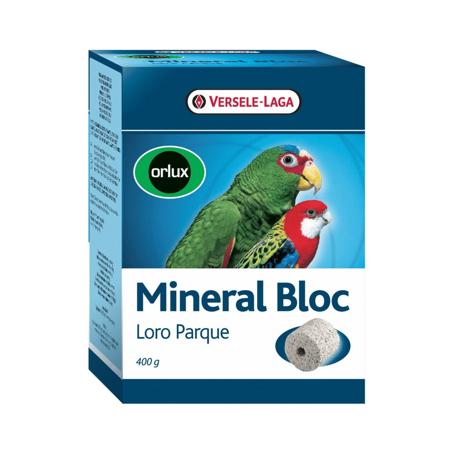 Orlux mineraal blok grote parkiet 400 gr - Papegaaishop