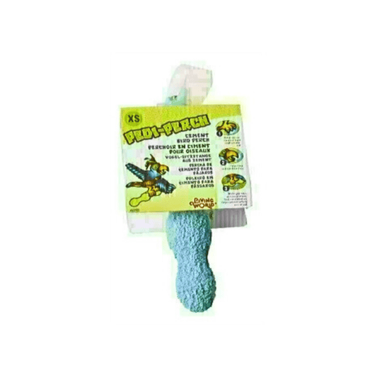 Living world stenen zitstok met klem 12 cm - Papegaaishop