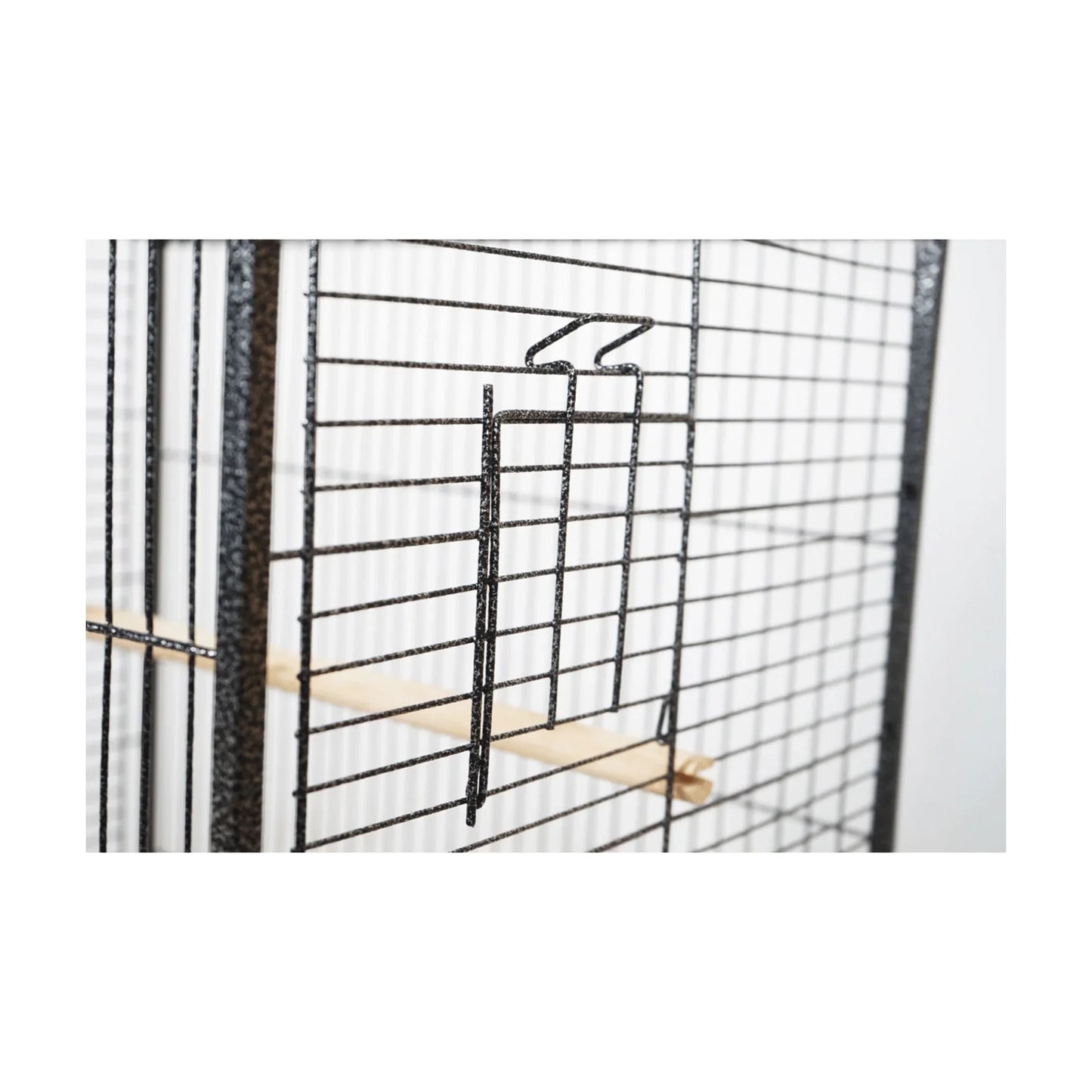 Topmast BinnenVolière Elegant, Antraciet - Papegaaishop