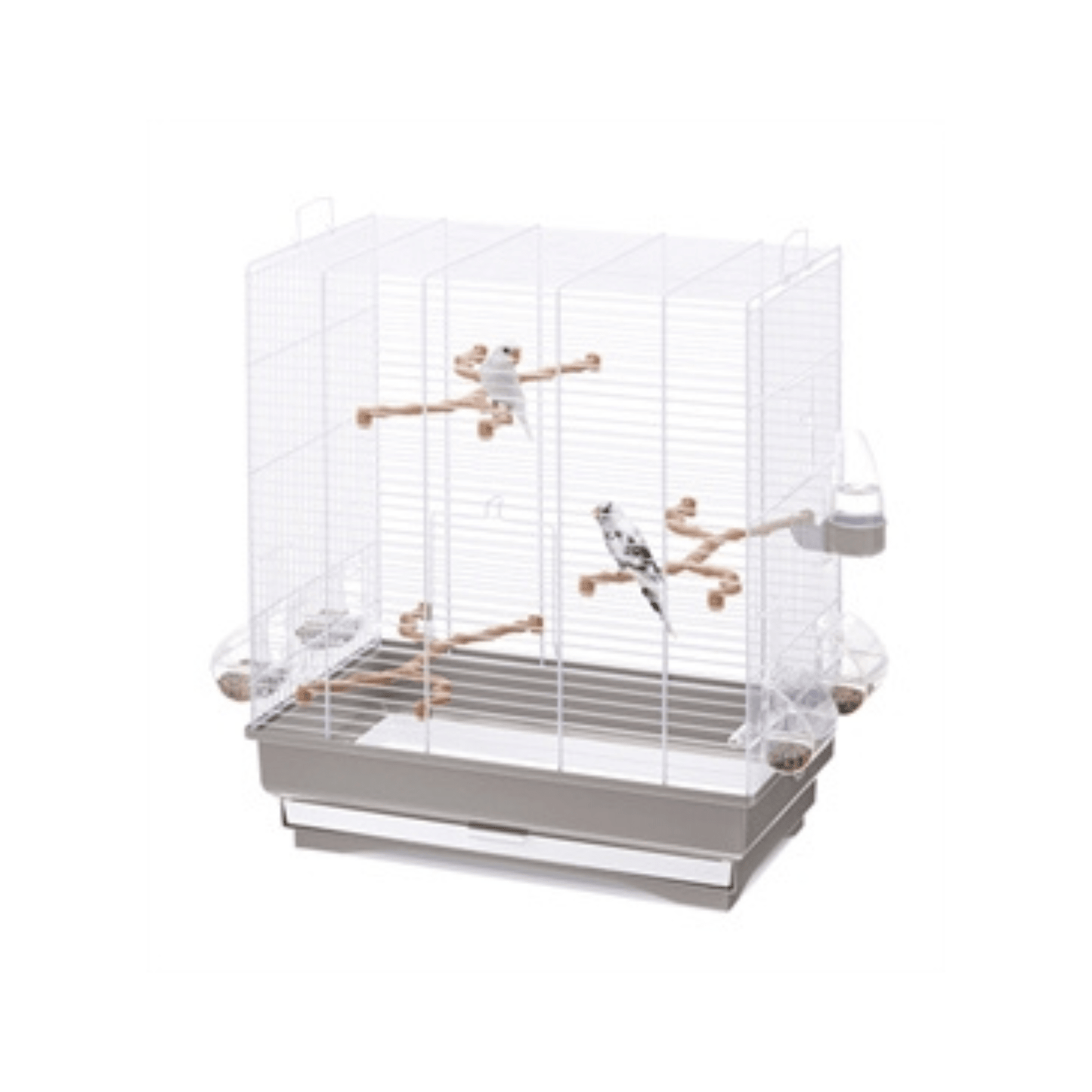 Imac vogelkooi carlotta taupe 50x30x56 cm - Papegaaishop