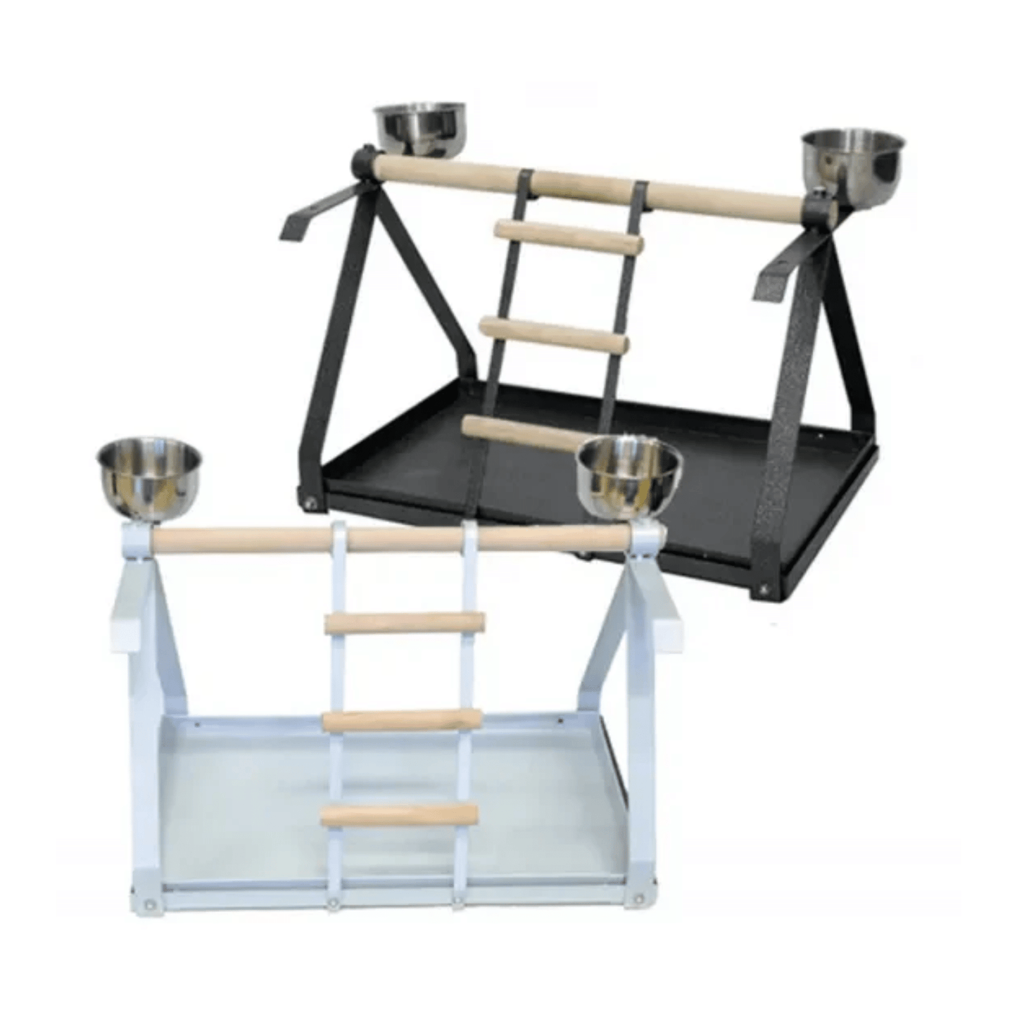 Strong Speelstandaard Livia, Zilverwit - Papegaaishop