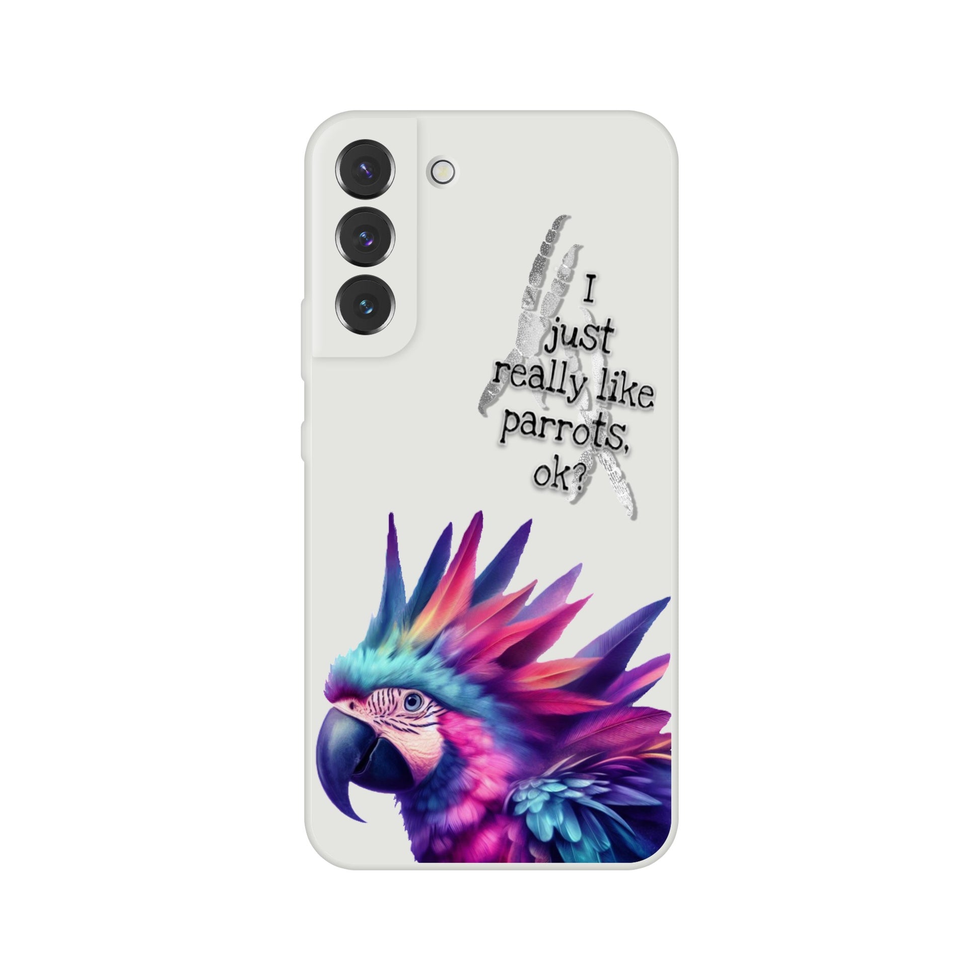 Flexi case Funky Parrot Samsung - Papegaaishop