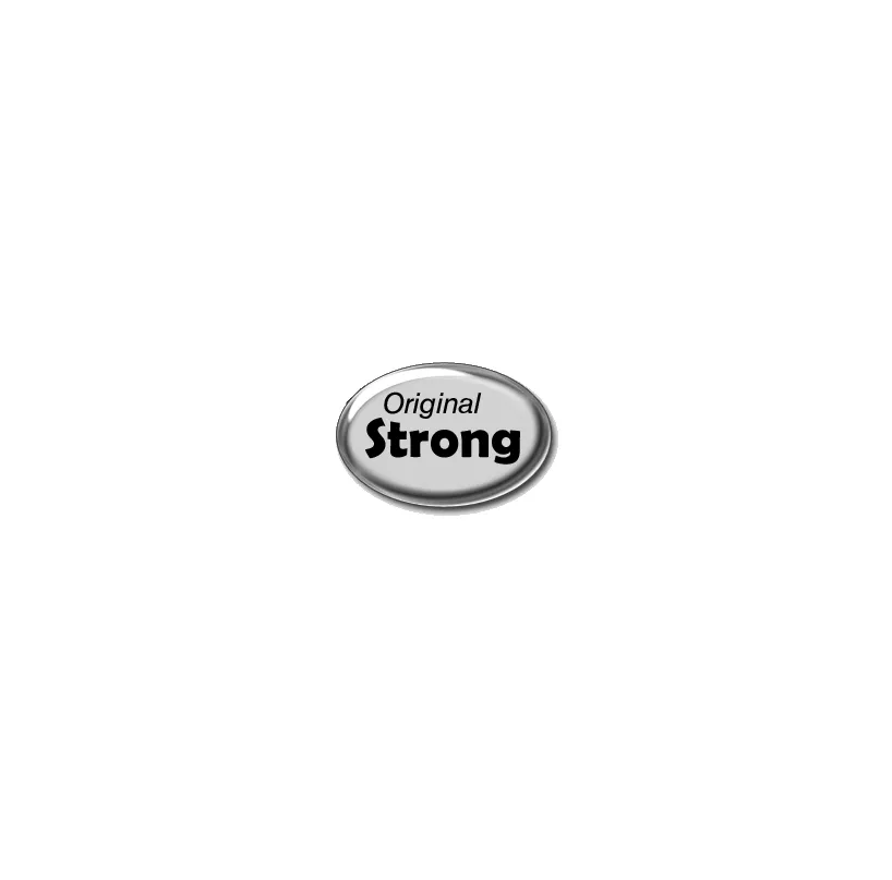 Original Strong logo for the Strong papegaaienkooi flight cage Triple bird cage brand.