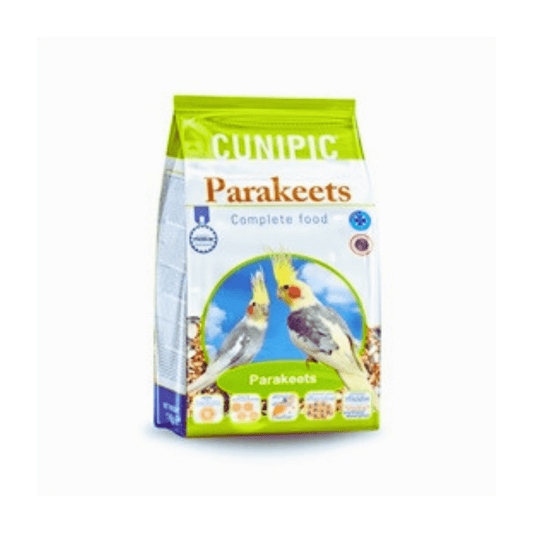 Cunipic premium parkiet 3 kg parakeet food with complete balanced nutrition for healthy and energetic birds.