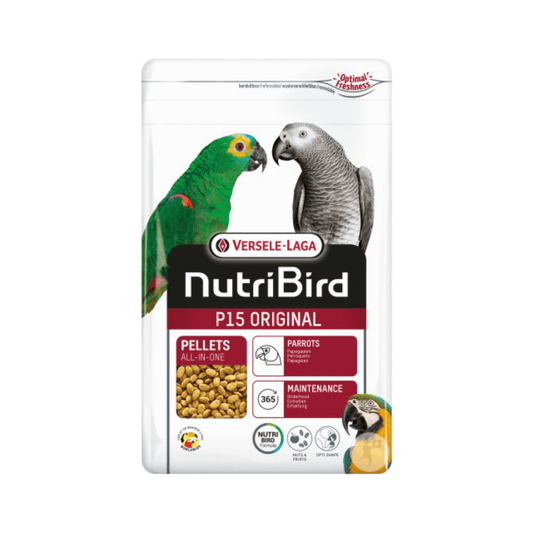 Nutribird p15 original onderhoudsvoeder 3 kg - Papegaaishop