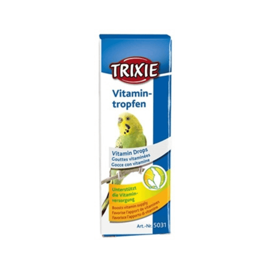 Trixie vitaminedruppels 6x15 ml - Papegaaishop