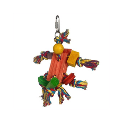 Happy pet speelgoed papegaai fiesta 31x12x10 cm - Papegaaishop
