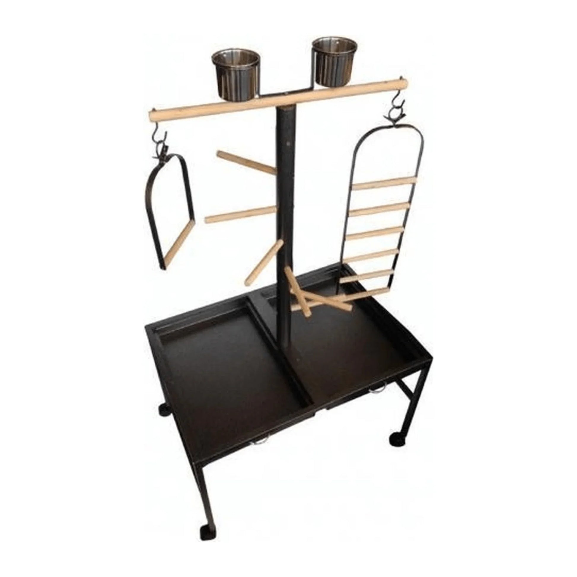Topmast Speelstandaard Play - Zwart - Papegaaishop
