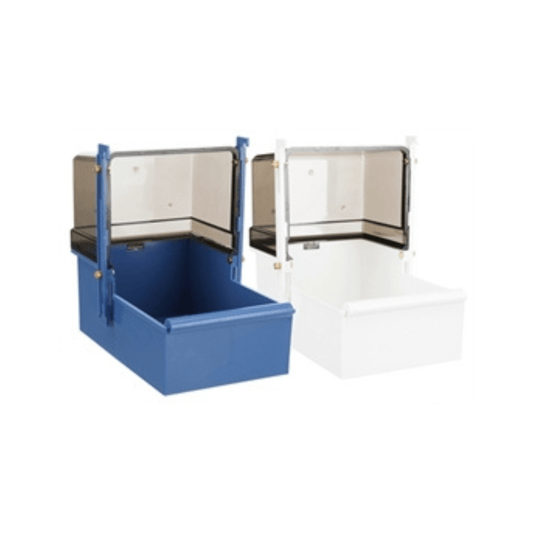 Trixie papegaaien badhuis assorti 16x26x22 cm durable plastic parrot bath with adjustable hooks for cage door.