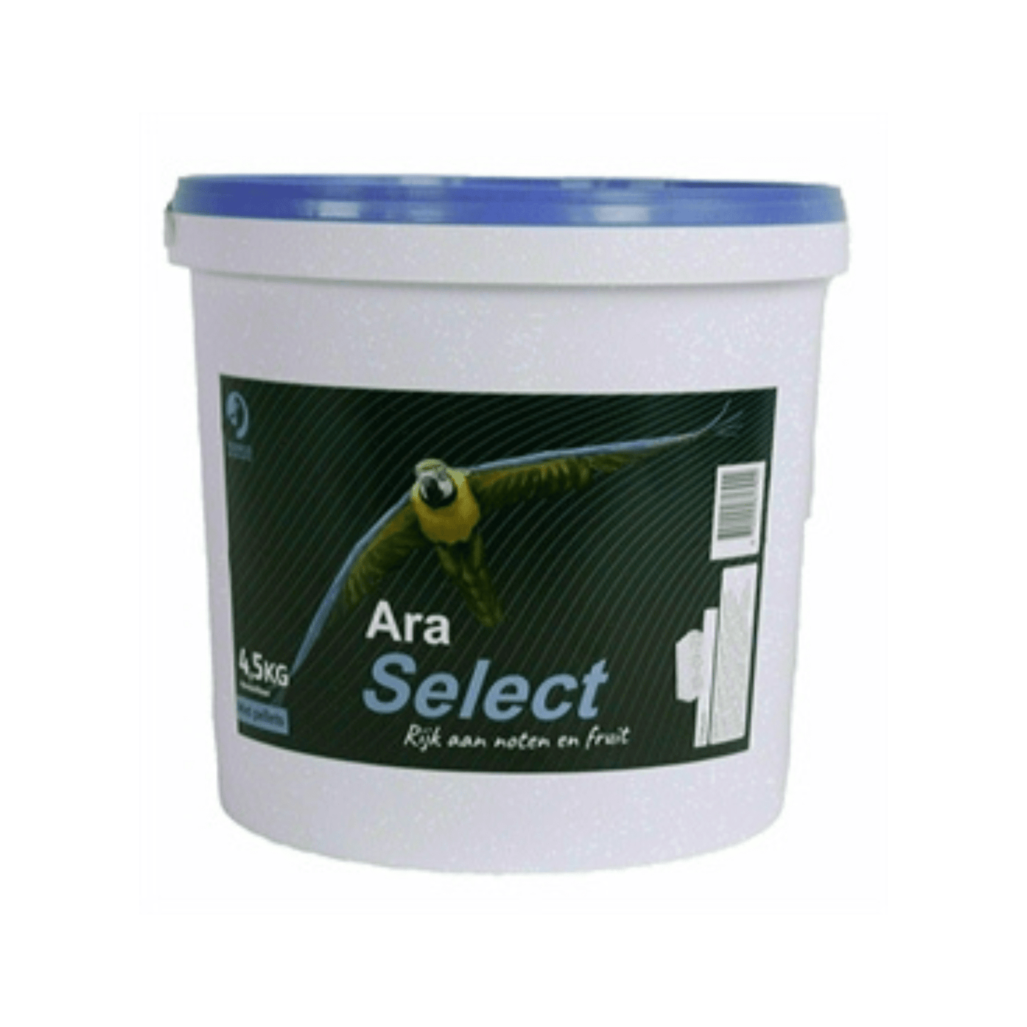 Hareco ara select met pellets 4,5 kg complete nutritious food mix for large macaws with nuts and fruit.