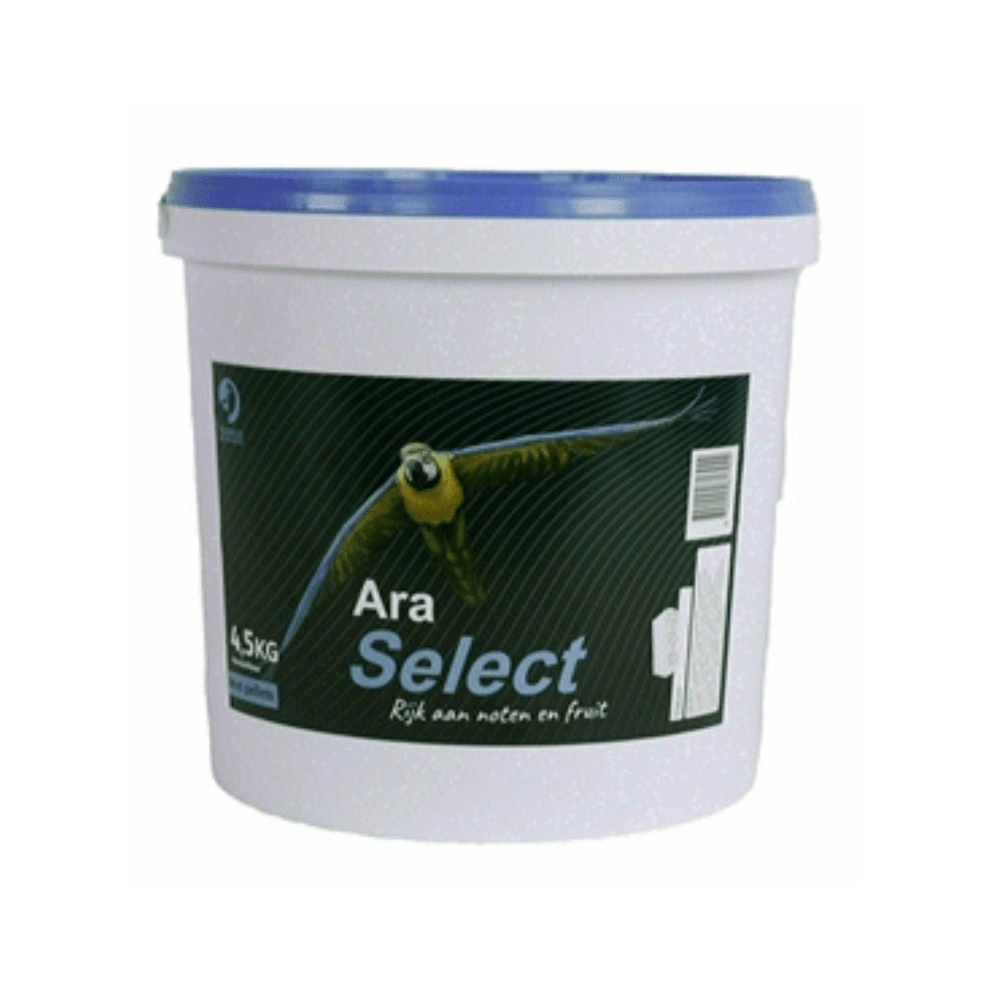 Hareco ara select met pellets 4,5 kg complete nutritious food mix for large macaws with nuts and fruit.