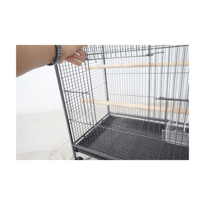 Topmast BinnenVolière Elegant, Antraciet - Papegaaishop