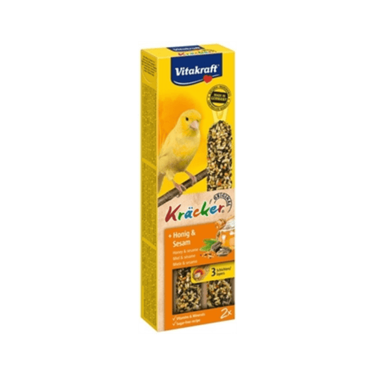 Vitakraft kanarie kracker honing 2 in 1 - Papegaaishop