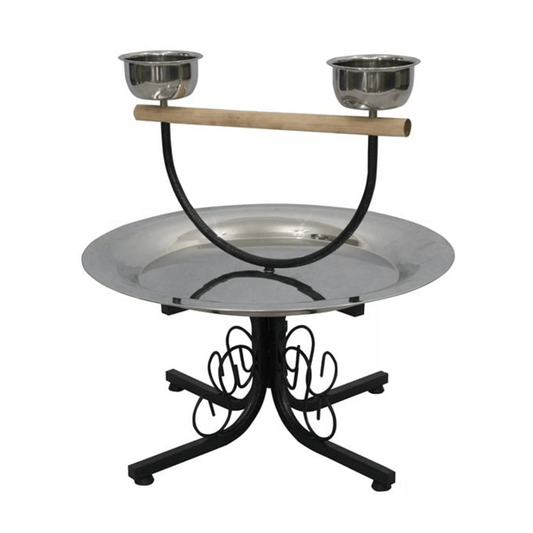 Strong Speelstandaard Amy, tafelmodel, Zilvergrijs - Papegaaishop
