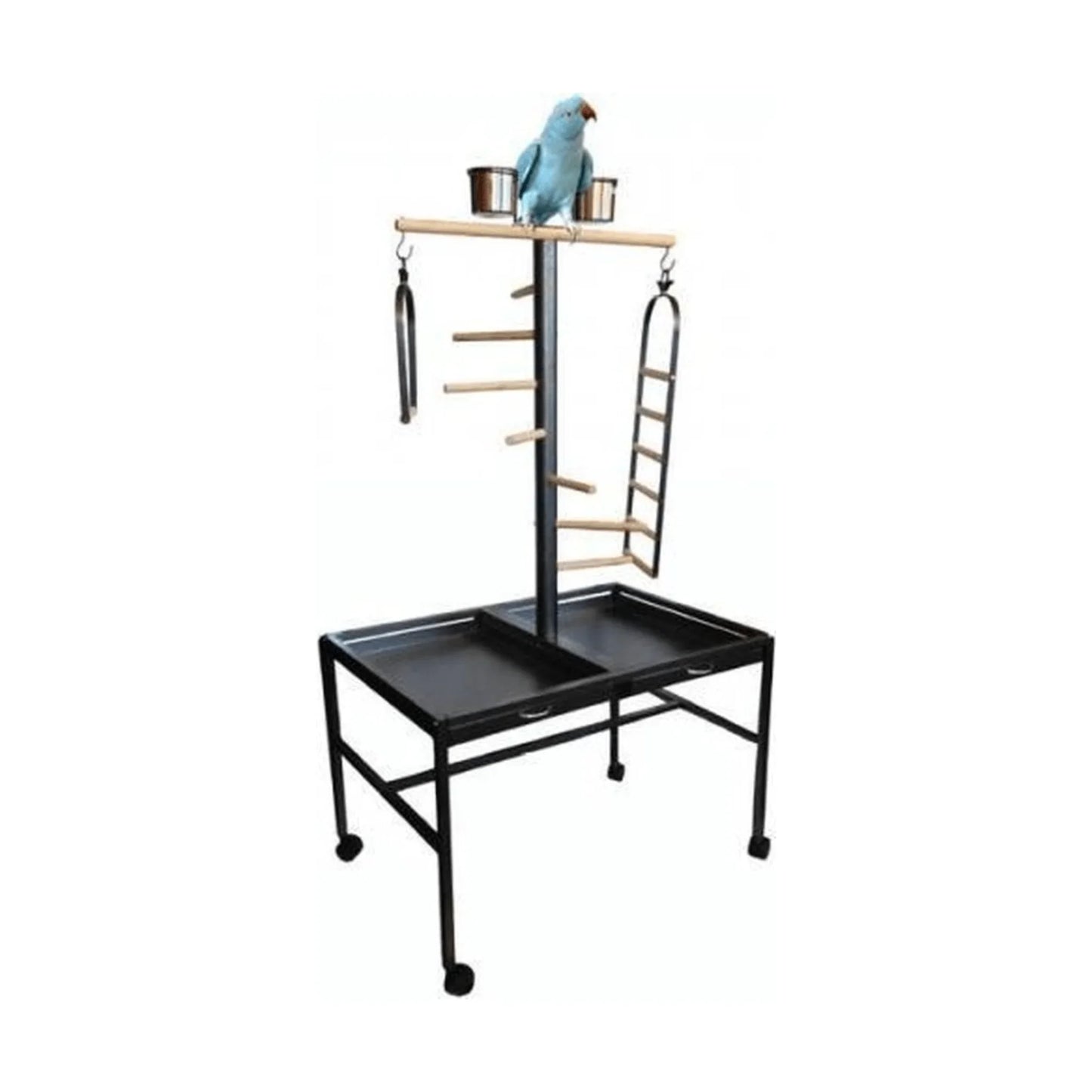 Topmast Speelstandaard Play - Zwart - Papegaaishop