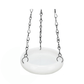 Trixie vogeldrinkschaal hangend keramiek wit 12x12 cm 100 ml 2 st white ceramic hanging bird drink bowl with chains.