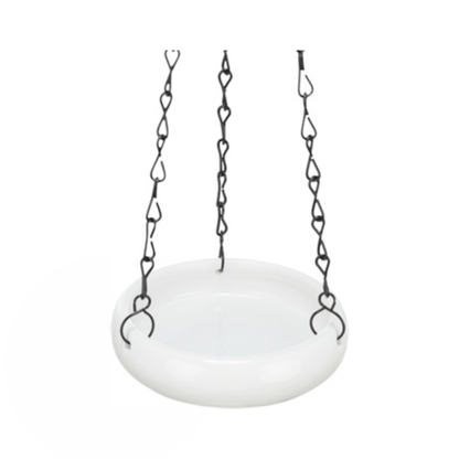 Trixie vogeldrinkschaal hangend keramiek wit 12x12 cm 100 ml 2 st - Papegaaishop