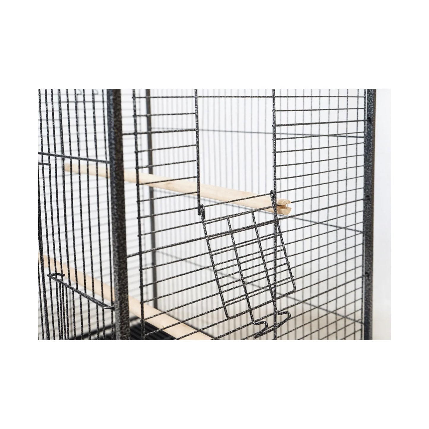 Topmast BinnenVolière Elegant, Antraciet - Papegaaishop