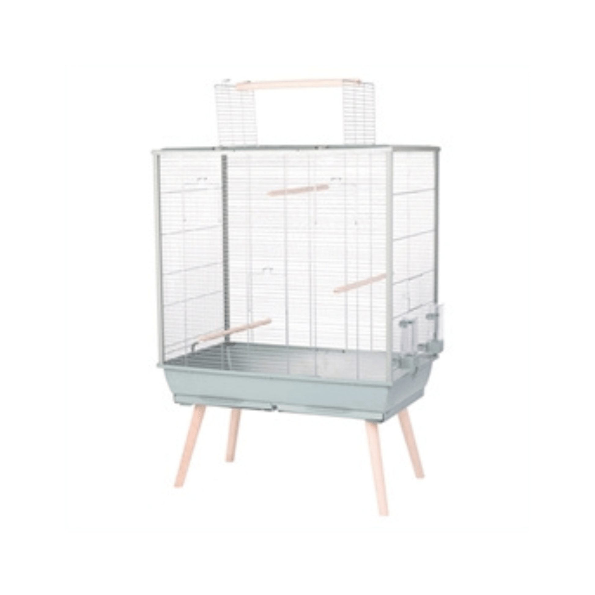 Zolux vogelkooi neolife groen 81x48x130 cm - Papegaaishop