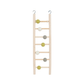 Zolux ladder hout 7 treden met kralen 1x8,5x35 cm - Papegaaishop