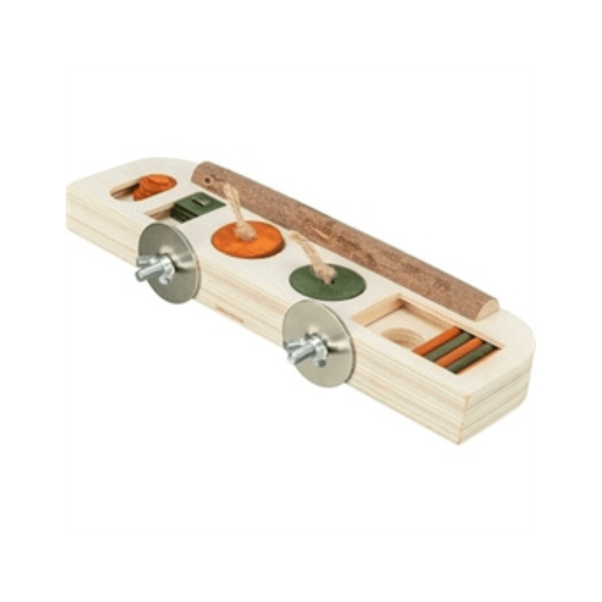 Trixie snackspeelgoed hout 25x9x4 cm - Papegaaishop