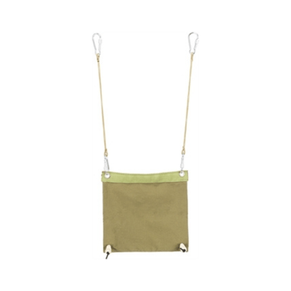 Trixie vogeltent hangend katoen groen 16x18x20 cm - Papegaaishop