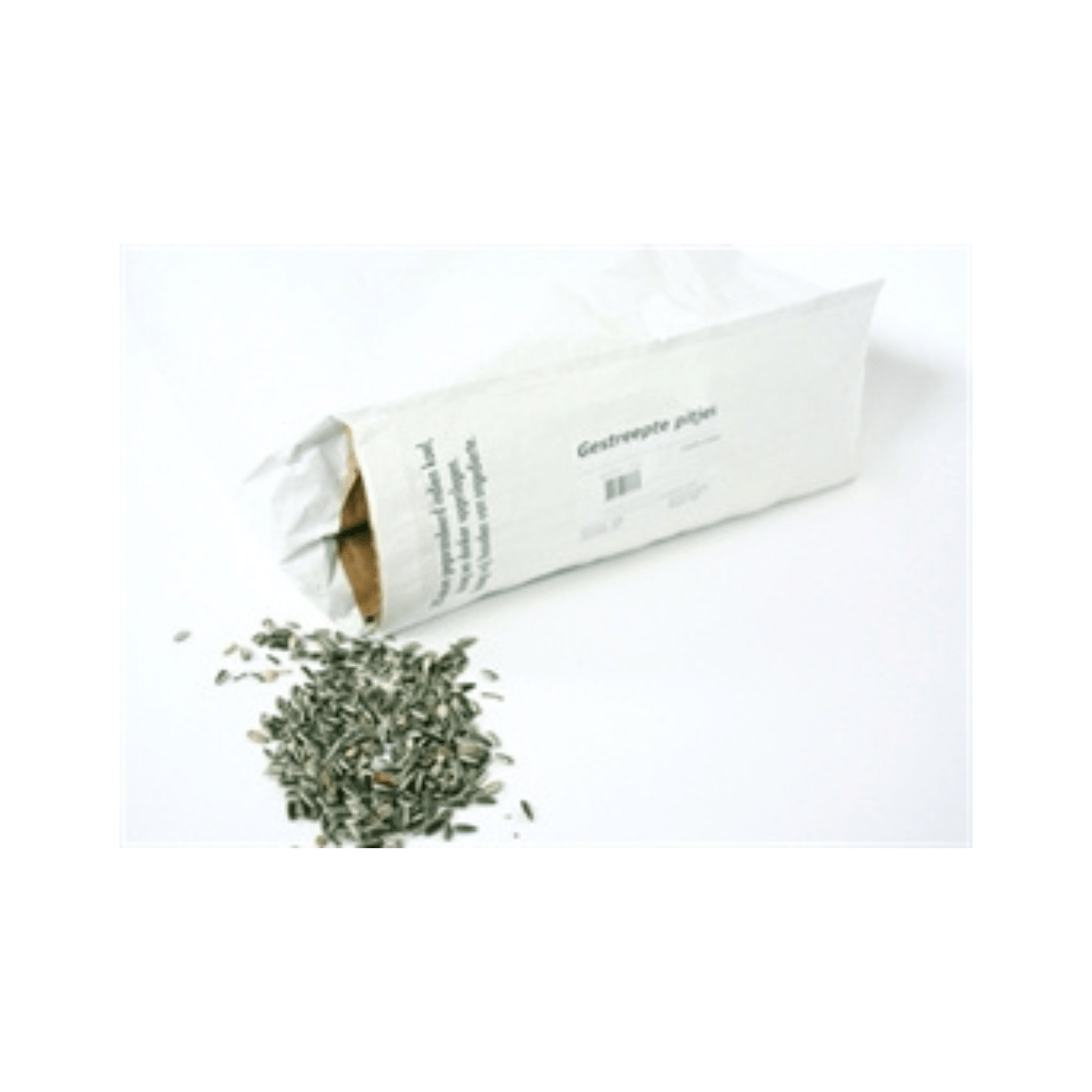 Zonnebloempitten gestreept 12,5 kg - Papegaaishop