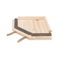 Trixie landingsplaats met zitstokken hout naturel 19x19 cm - Papegaaishop