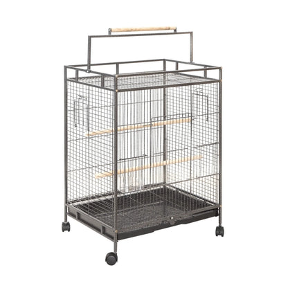 Topmast BinnenVolière Elegant, Antraciet - Papegaaishop