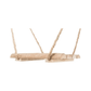 Trixie schommel grenenhout naturel 19,5x19,5x27 cm - Papegaaishop