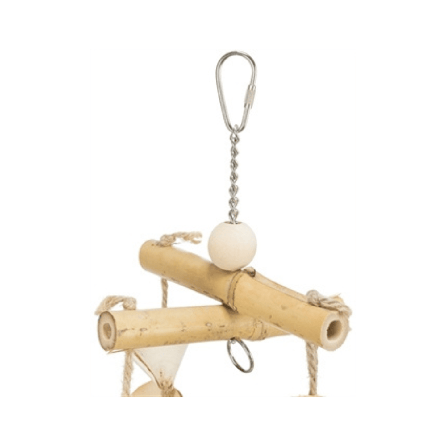 Trixie natuurspeelgoed bamboerotanhout 31 cm - Papegaaishop