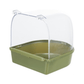 Trixie badhuis halfrond assorti 14x15x14cm 4st - Papegaaishop